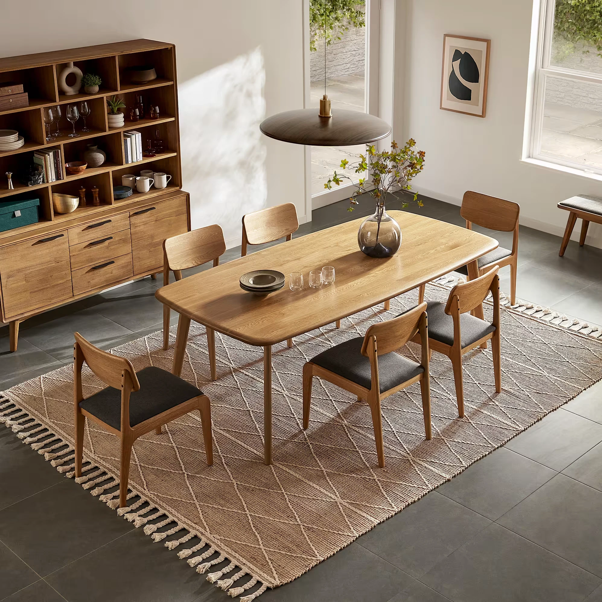 Vincent Dining Table, Oak