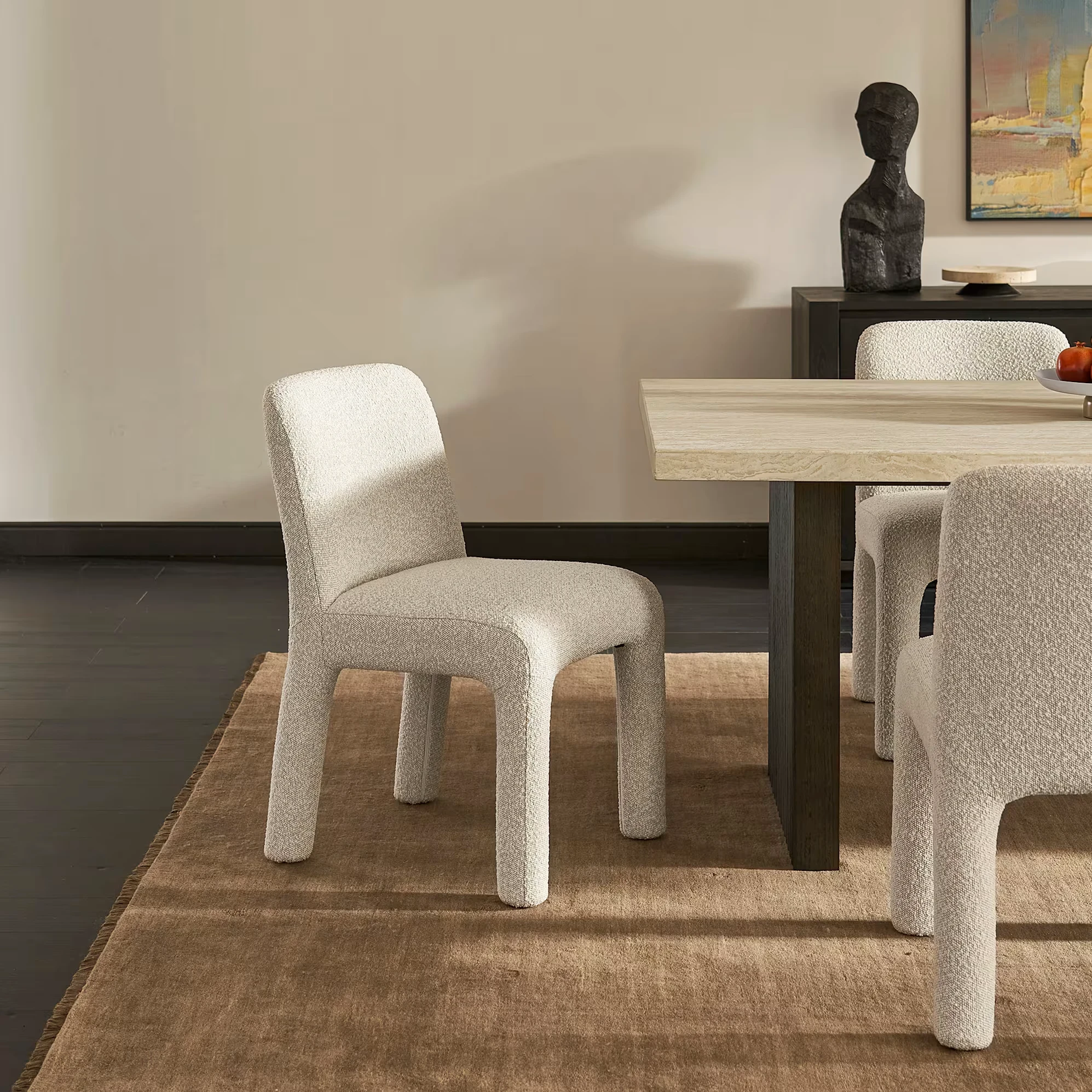 Sonia Performance Bouclé Dining Chair