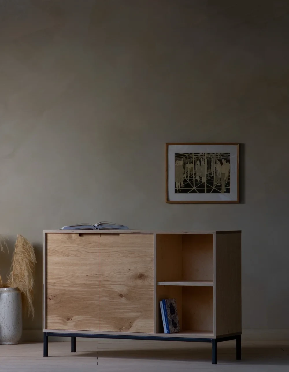 Teal Sideboard [Oak]