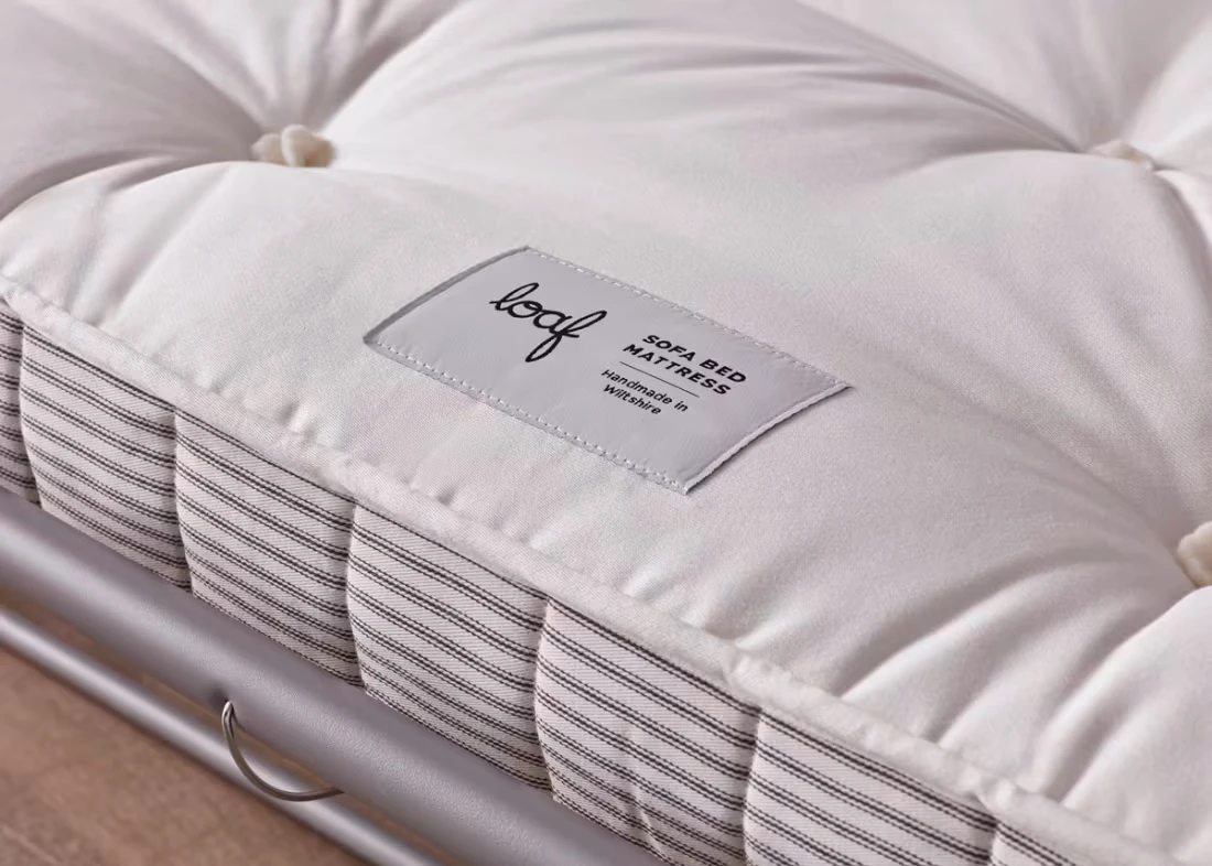 Squisharoo Flat-Packed Sofa Bed - Medium - House Fabric - Thatch