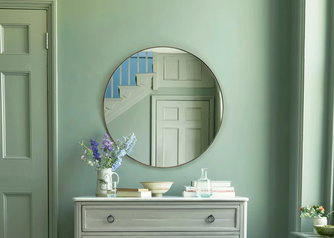 Real Deal Round Mirror - Medium - Vintage Brass