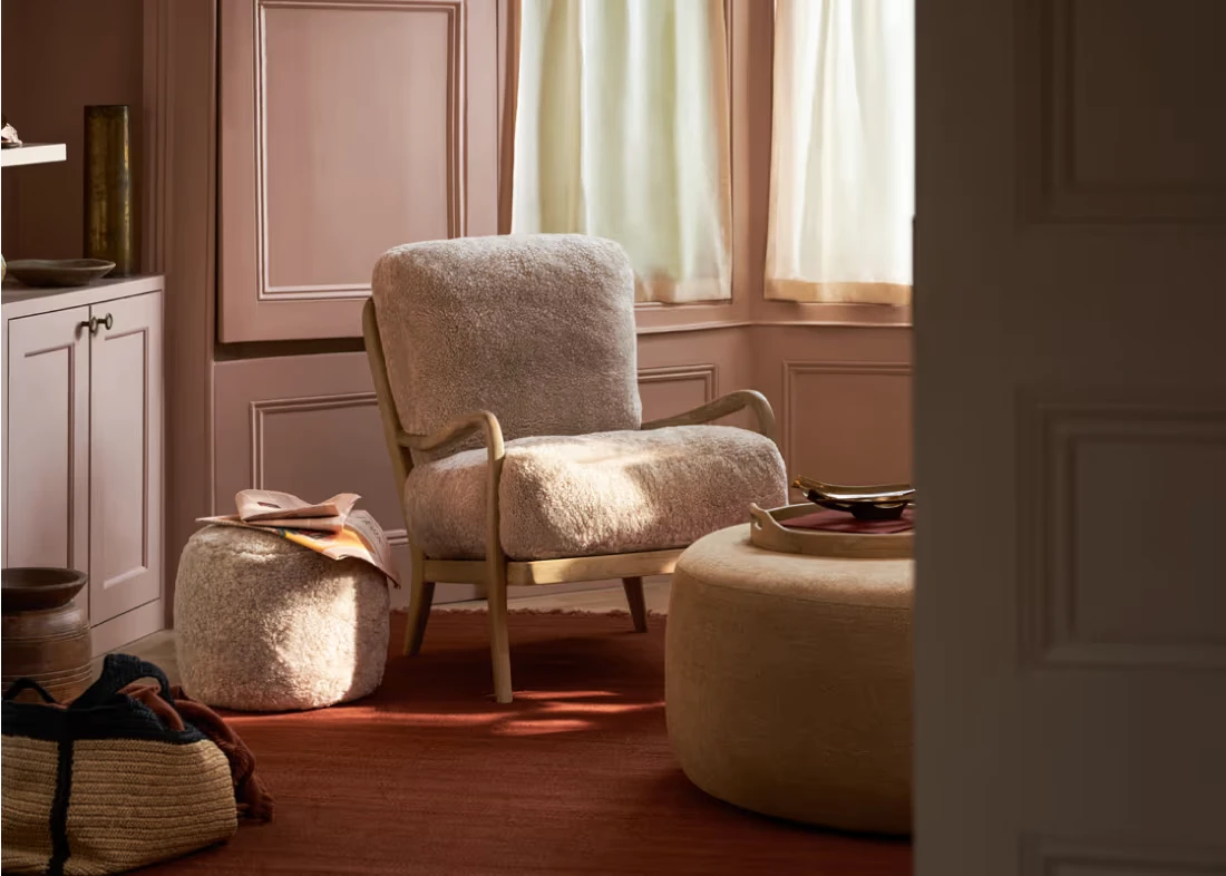 Shearer Easins Accent Chair Covers - Accent Chair - Natural