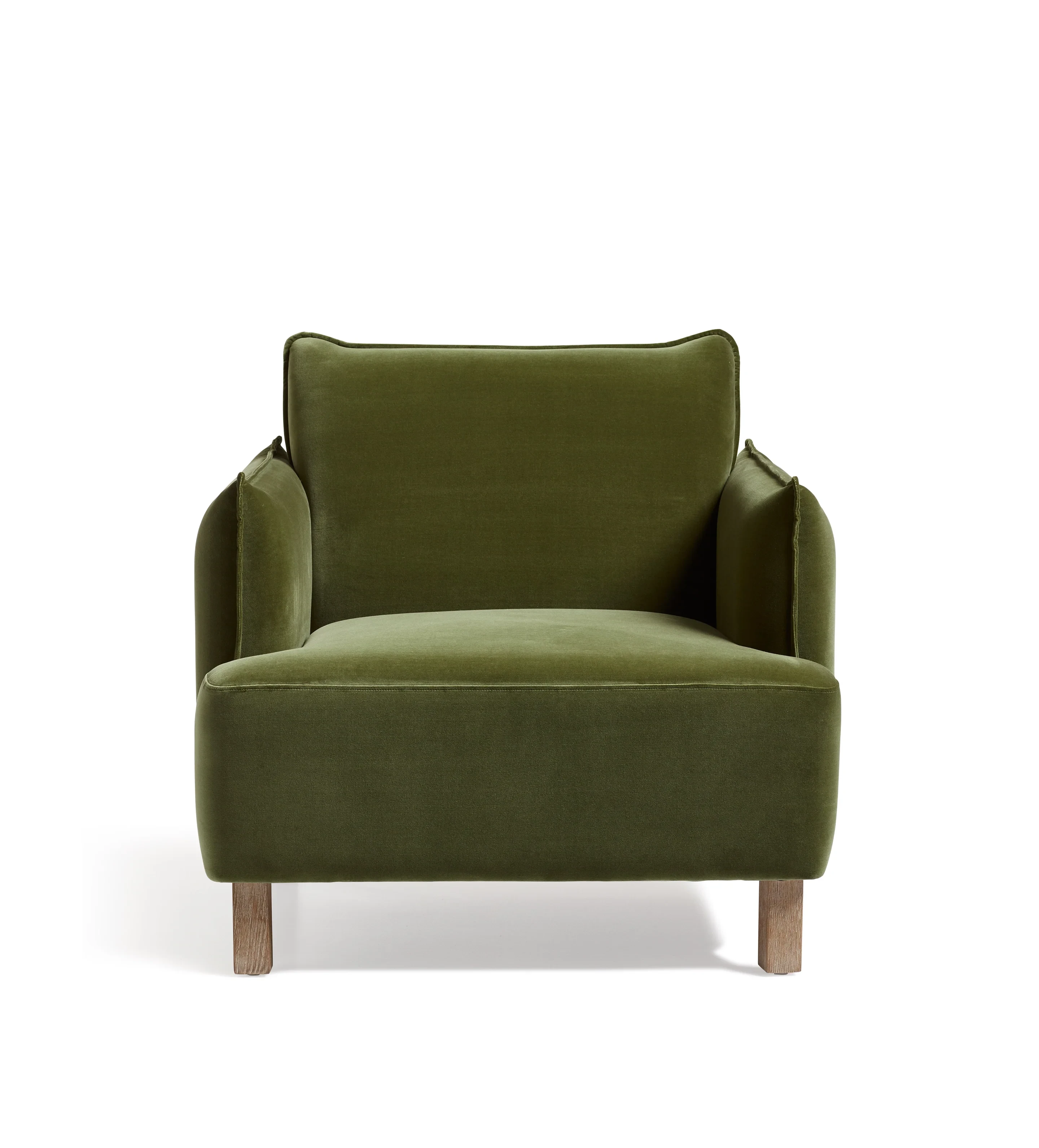 Alora Velvet Armchair - Spruce