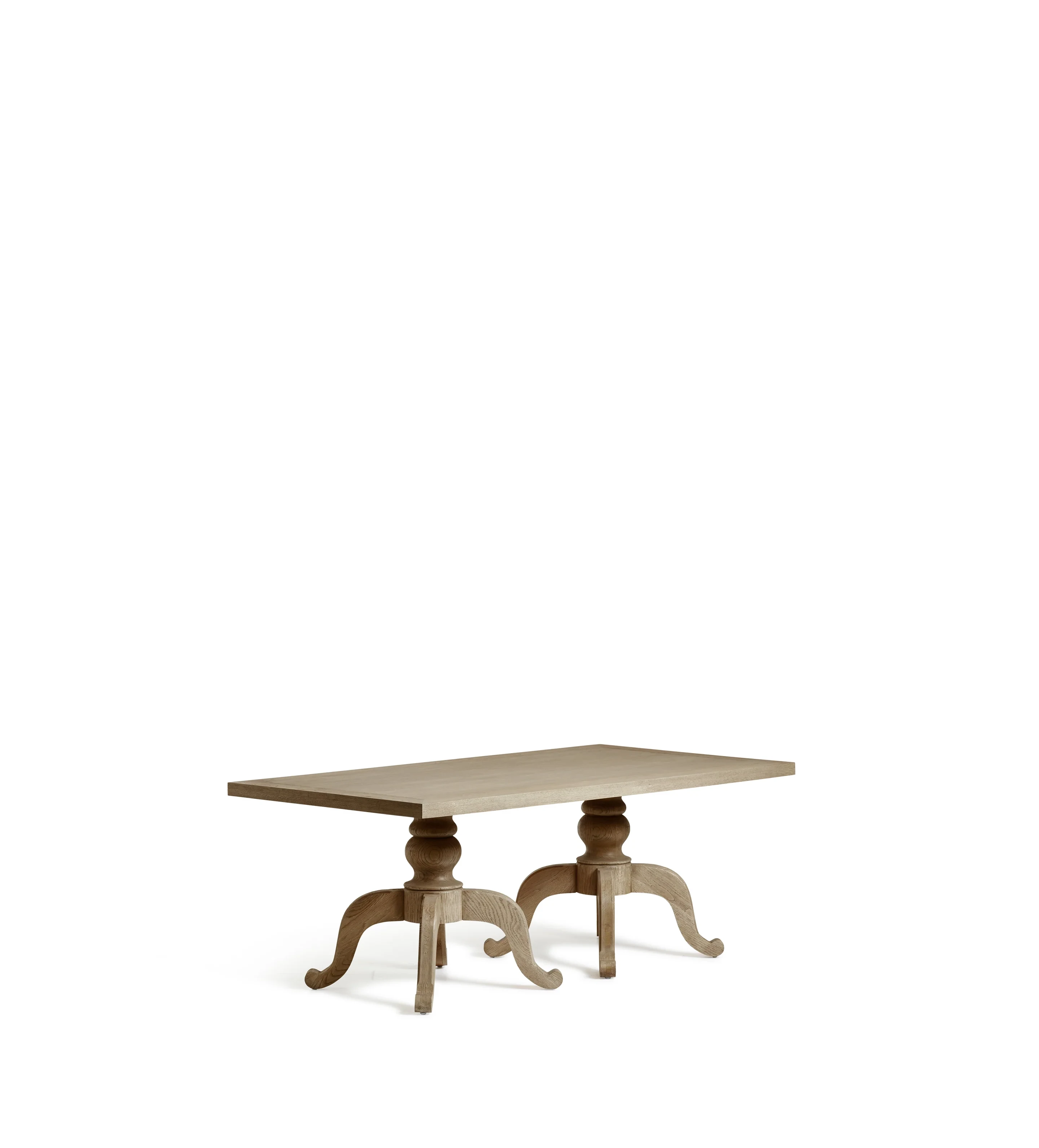 Arthur Rectangular Dining Table - Small - Weathered Oak