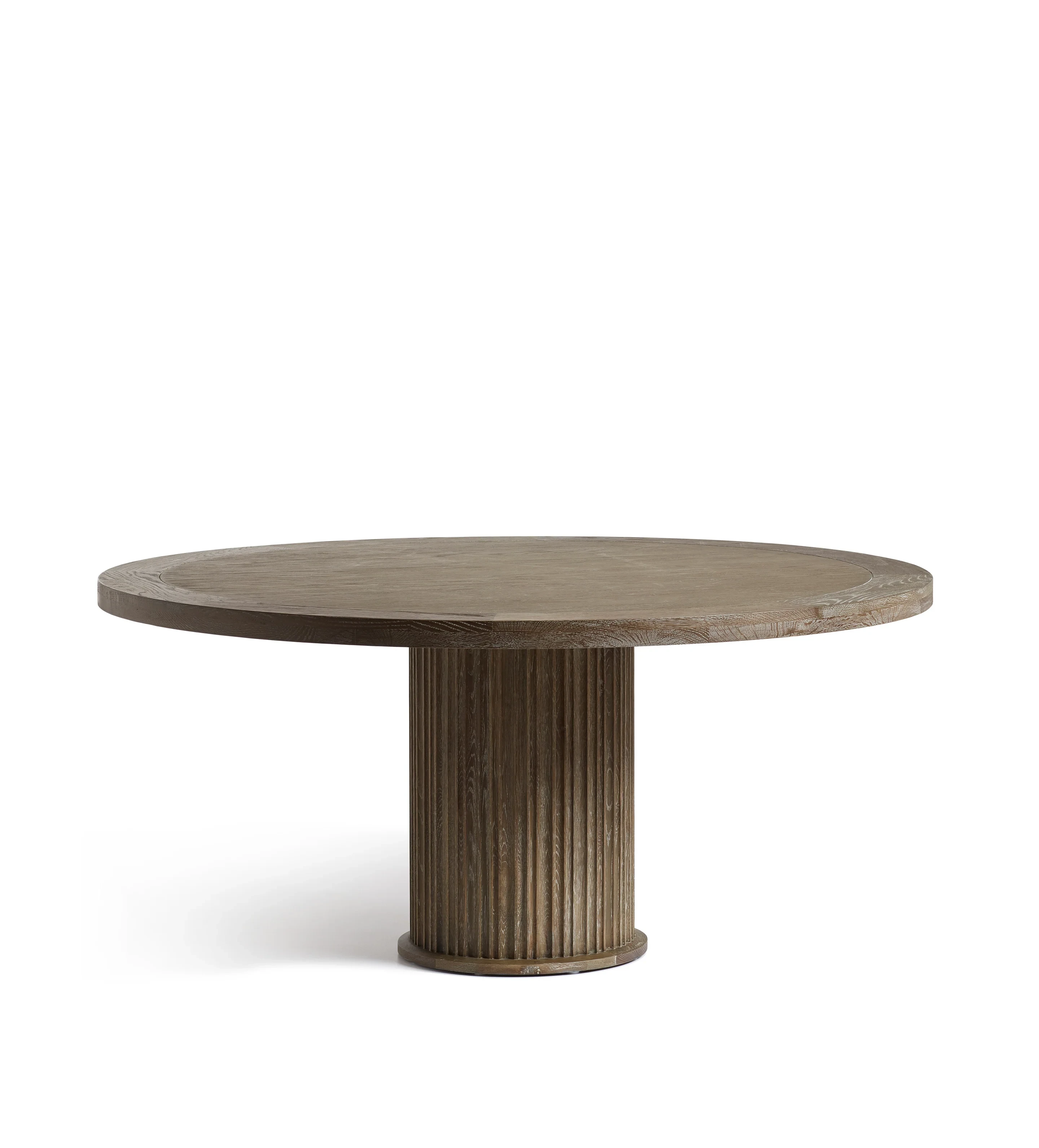 Marcus Round Dining Table - Large - Burnt Oak