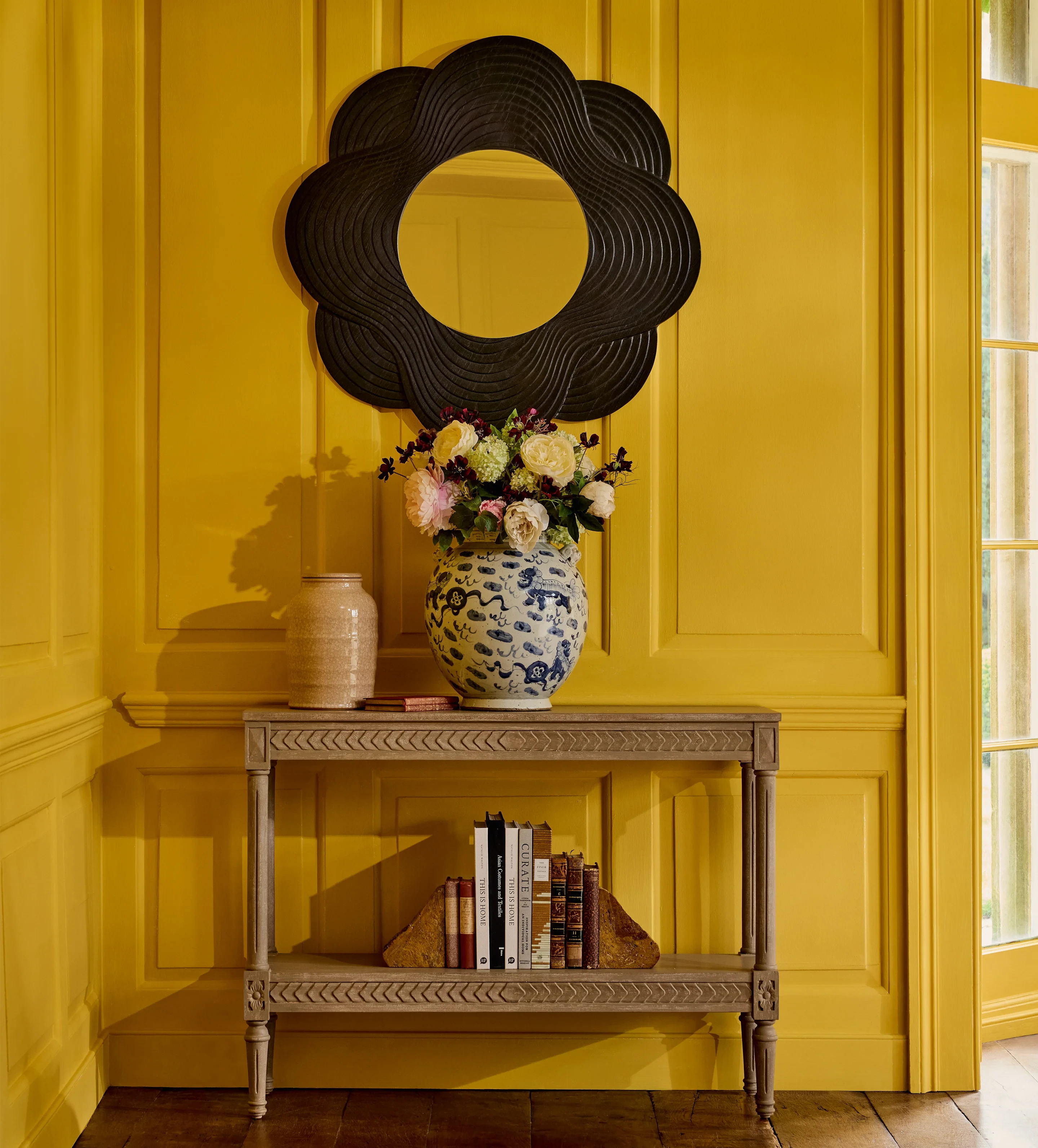 Tansy Mirror - Black