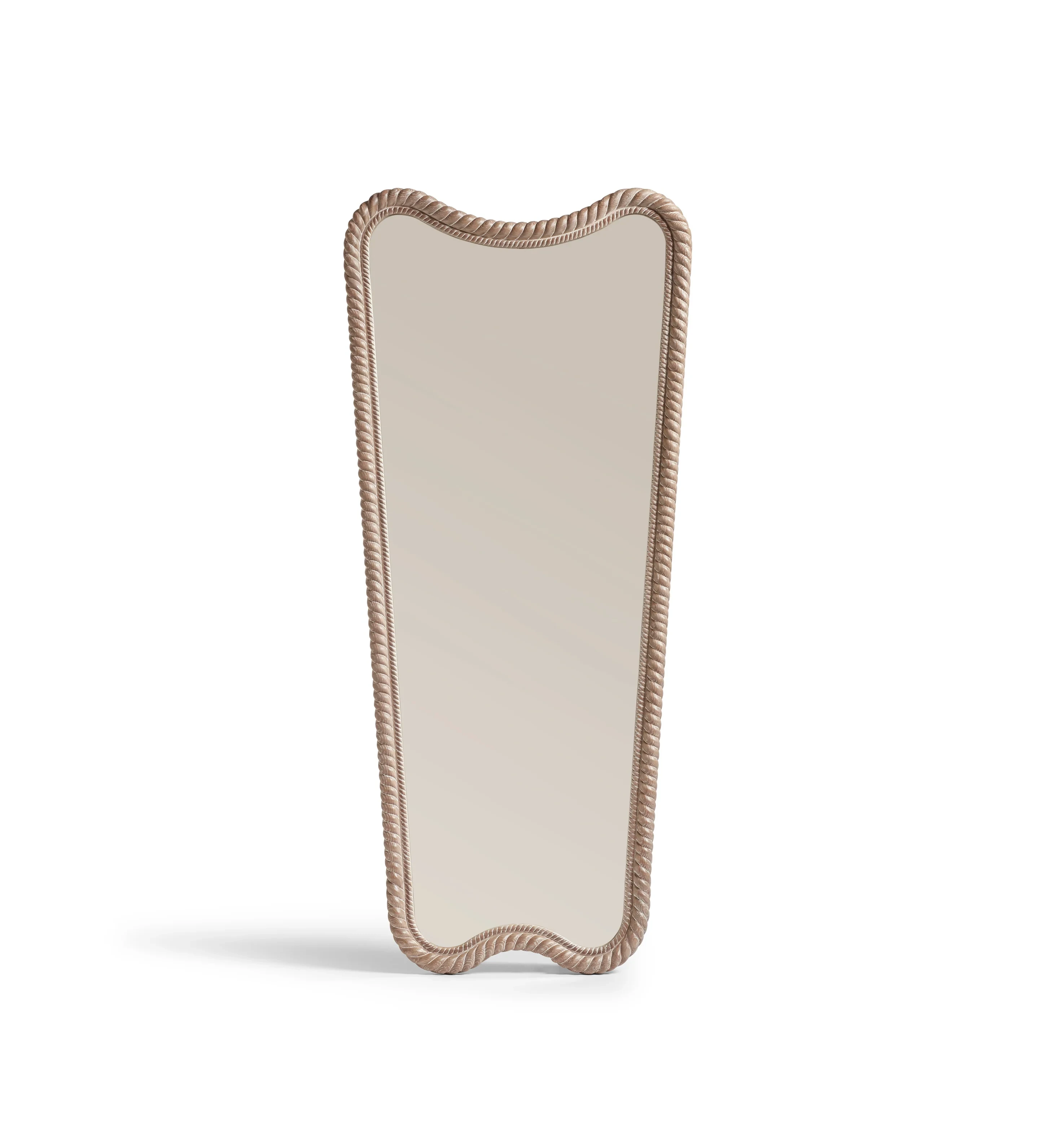 Arin Floor-Standing Mirror - Burnt Oak