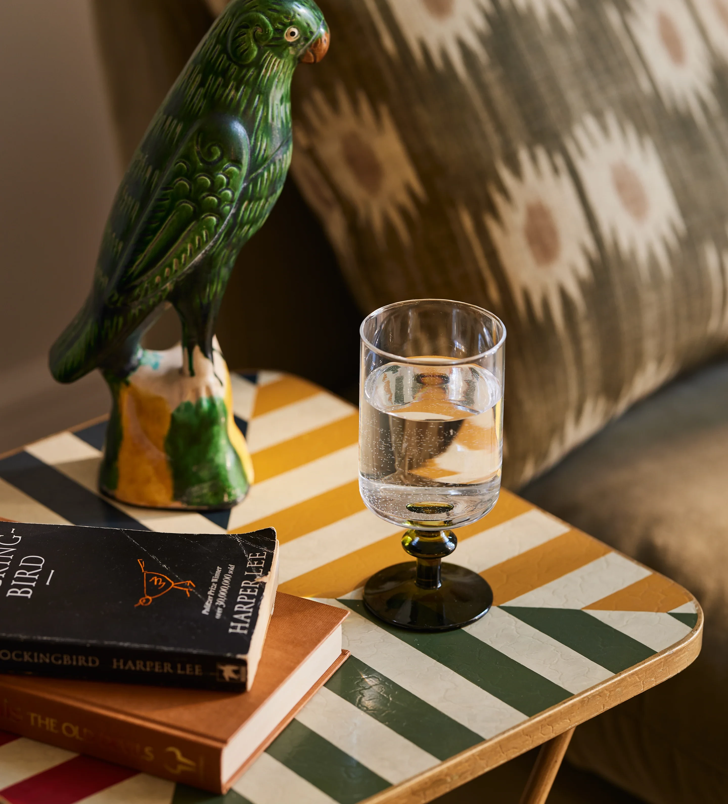 Joshuah Folding Side Table - Multi